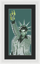 Travolta Liberty - Framed Print
