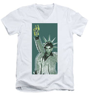 Travolta Liberty - Men's V-Neck T-Shirt