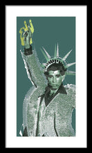Travolta Liberty - Framed Print
