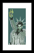 Travolta Liberty - Framed Print