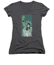 Travolta Liberty - Women's V-Neck (Athletic Fit)