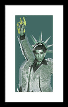 Travolta Liberty - Framed Print