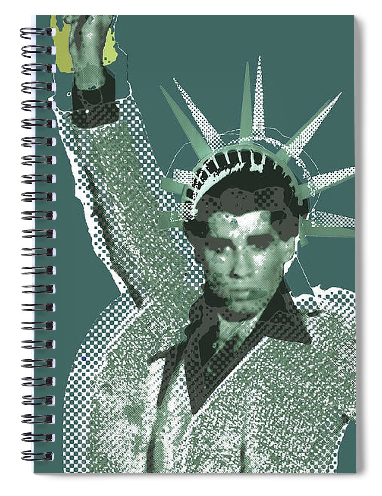 Travolta Liberty - Spiral Notebook
