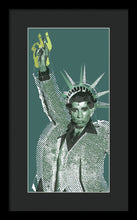 Travolta Liberty - Framed Print