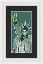 Travolta Liberty - Framed Print