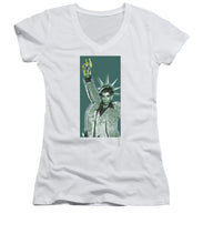 Travolta Liberty - Women's V-Neck (Athletic Fit)