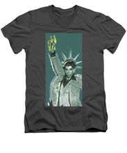 Travolta Liberty - Men's V-Neck T-Shirt