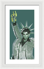 Travolta Liberty - Framed Print