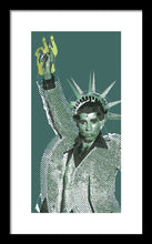 Travolta Liberty - Framed Print