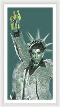 Travolta Liberty - Framed Print