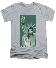Travolta Liberty - Men's V-Neck T-Shirt