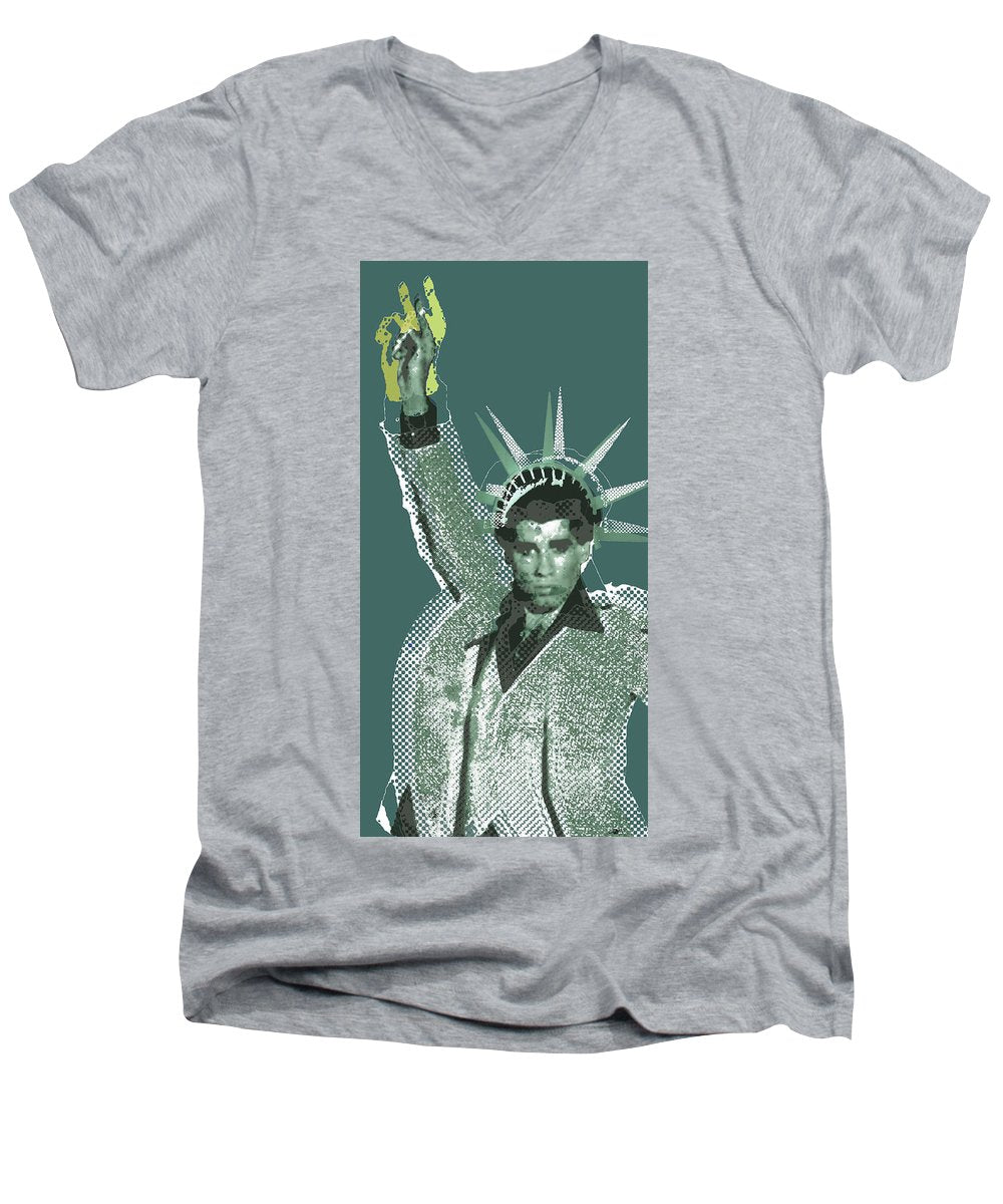 Travolta Liberty - Men's V-Neck T-Shirt