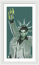 Travolta Liberty - Framed Print