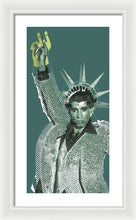 Travolta Liberty - Framed Print