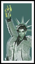 Travolta Liberty - Framed Print