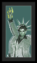 Travolta Liberty - Framed Print