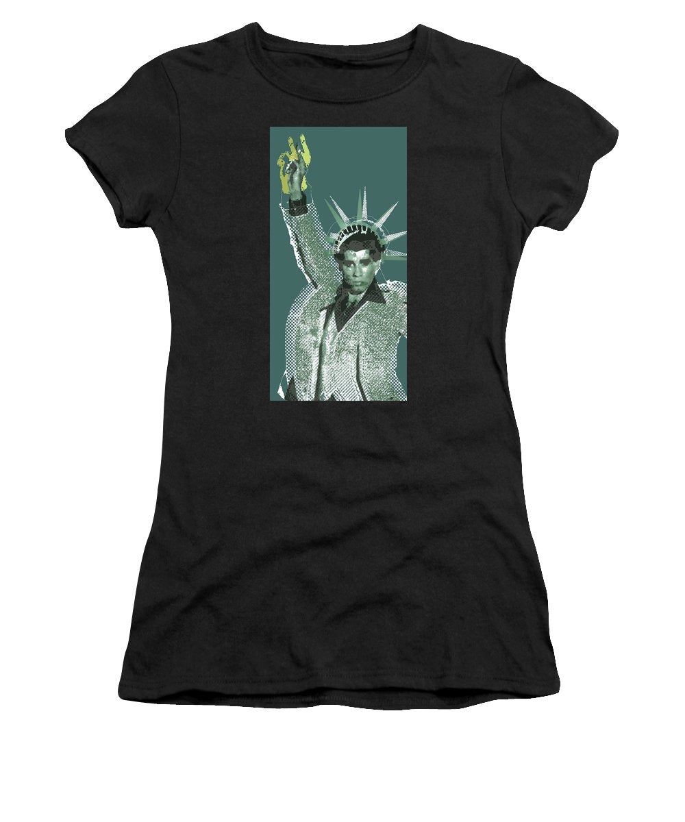 Travolta Liberty - Women's T-Shirt (Athletic Fit)