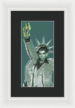 Travolta Liberty - Framed Print