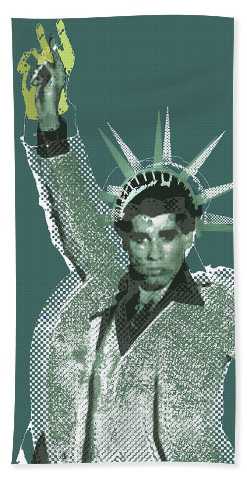 Travolta Liberty - Beach Towel