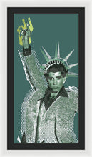 Travolta Liberty - Framed Print