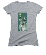 Travolta Liberty - Women's V-Neck (Athletic Fit)