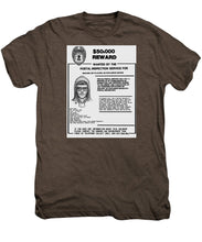 Unabomber Ted Kaczynski Wanted Poster 1 - Men's Premium T-Shirt