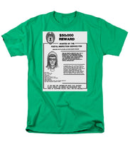 Unabomber Ted Kaczynski Wanted Poster 1 - Men's T-Shirt  (Regular Fit)