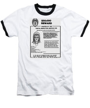 Unabomber Ted Kaczynski Wanted Poster 1 - Baseball T-Shirt