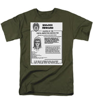Unabomber Ted Kaczynski Wanted Poster 1 - Men's T-Shirt  (Regular Fit)