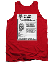 Unabomber Ted Kaczynski Wanted Poster 1 - Tank Top