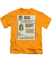 Unabomber Ted Kaczynski Wanted Poster 2 - Kids T-Shirt