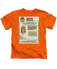 Unabomber Ted Kaczynski Wanted Poster 2 - Kids T-Shirt