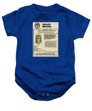 Unabomber Ted Kaczynski Wanted Poster 2 - Baby Onesie