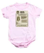 Unabomber Ted Kaczynski Wanted Poster 2 - Baby Onesie