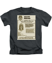 Unabomber Ted Kaczynski Wanted Poster 2 - Kids T-Shirt