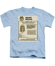 Unabomber Ted Kaczynski Wanted Poster 2 - Kids T-Shirt