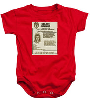 Unabomber Ted Kaczynski Wanted Poster 2 - Baby Onesie