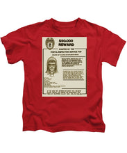 Unabomber Ted Kaczynski Wanted Poster 2 - Kids T-Shirt