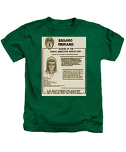 Unabomber Ted Kaczynski Wanted Poster 2 - Kids T-Shirt