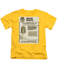 Unabomber Ted Kaczynski Wanted Poster 2 - Kids T-Shirt