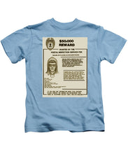Unabomber Ted Kaczynski Wanted Poster 2 - Kids T-Shirt