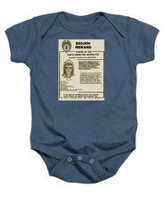 Unabomber Ted Kaczynski Wanted Poster 2 - Baby Onesie