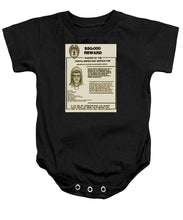 Unabomber Ted Kaczynski Wanted Poster 2 - Baby Onesie
