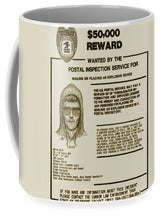Unabomber Ted Kaczynski Wanted Poster 2 - Mug