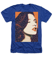 Vain Portrait Of A Woman 2 - Heathers T-Shirt Heathers T-Shirt Pixels Royal Small 