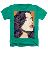 Vain Portrait Of A Woman 2 - Heathers T-Shirt Heathers T-Shirt Pixels Kelly Green Small 