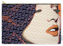 Vain Portrait Of A Woman 2 - Carry-All Pouch Carry-All Pouch Pixels Large (12.5" x 8.5")  