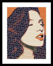 Vain Portrait Of A Woman 2 - Framed Print Framed Print Pixels 15.000" x 20.000" Black White