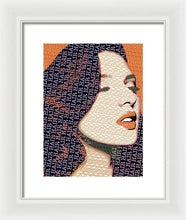 Vain Portrait Of A Woman 2 - Framed Print Framed Print Pixels 9.000" x 12.000" White White
