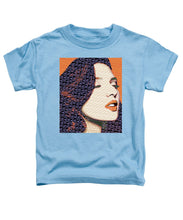Vain Portrait Of A Woman 2 - Toddler T-Shirt Toddler T-Shirt Pixels Carolina Blue Small 